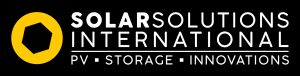 Logo Solar Solutions International - Black