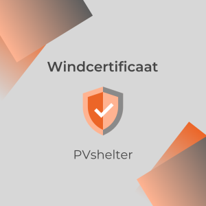 Windcertificaat PVshelter