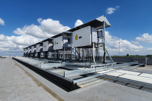 PVshelter Wechselrichtermontagerahmen