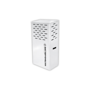 BS051125-2-9016 Batteryshelter type 55110 RAL9016 Verkeerswit